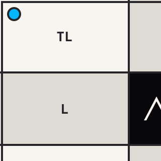 Top-left crop